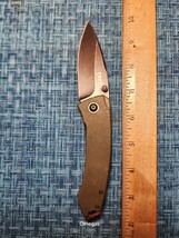 Columbia River CRKT 2520 Lucas Burnley Tuna Folding Knife 3.221&quot; Black S... - $44.55