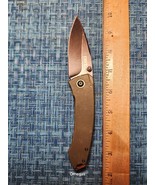 Columbia River CRKT 2520 Lucas Burnley Tuna Folding Knife 3.221&quot; Black S... - £33.51 GBP