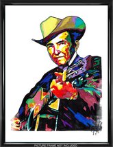 Lester Flatt Guitar Bluegrass Country Music Poster Print Wall Art 18x24 - £21.58 GBP