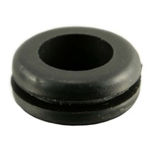 3/8&quot; x 5/8&quot; x 1/4&quot; x 1/16&quot; Black Rubber Grommets - £12.31 GBP+