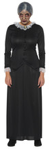 UNDERWRAPS Women&#39;s Horror Costume Full Length Dress-Mother, Black and White, Med - £76.73 GBP