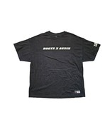 Authentic WWE &quot;The Rock&quot; Boots 2 Asses Team Bring It Shirt Sz 2X The Fin... - $32.57 CAD