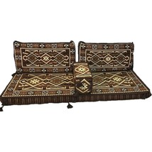 Arabic Turkish Ottoman Kilim Corner Set Sofa Cushion pillows Lounge Couch Cover - £133.35 GBP