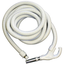 Central Vacuum Hose hose Assy 35ft Low Voltage Switch Electriflex with button l - £105.23 GBP