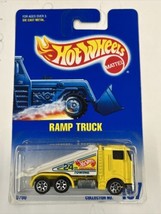 Hot Wheels Ramp Truck, 1992 Collector #187, Yellow 7 Spoke #2 - $5.63