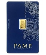 PAMP SUISSE Gold 1 Gram Bar - 24KT .9999 Fine - In Veriscan Assay! - $150.00