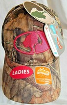 Mossy Oak Womens Camo Slouch Hat One Size NEW Adjustable Camouflage Pink OSFM - £12.13 GBP