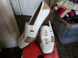 Ara Kalbvelour Slip on Comfort Leather Womens Shoe Size 8.5M - £39.00 GBP