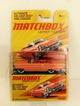 Matchbox 2010 Lesney Edition &#39;57 Lincoln Premiere Pink Color Mint On Card - £19.92 GBP