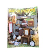 Vintage Cross Stitch Patterns, Just Us Chickens by Green and Nordhausen, KJ - £18.25 GBP