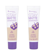 NEW Rimmel London Stay Matte Liquid Mousse Foundation Ivory 1 Ounce (2 P... - €14,59 EUR NEW Rimmel London Stay Matte Liquid Mousse Foundation Ivory 1 Ounce (2 P... - €14,59 EUR