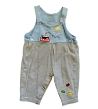 Playwear Circo Baby Jumper Jumpsuit Cotton Blue Size 0-3 Months - $9.89