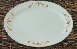 Hall&#39;s Superior Serving Platter ~ Autumn Leaf Pattern ~ 13.5&quot;  x 10.25&quot; ~ (1) - £23.54 GBP