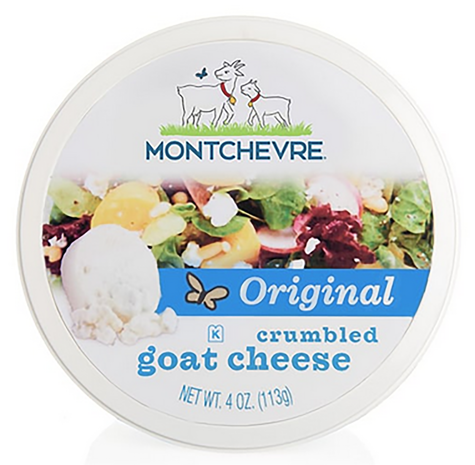 Montchevre Crumbled Goat Cheese Cup 4 oz (PACKS OF 12) - £54.50 GBP