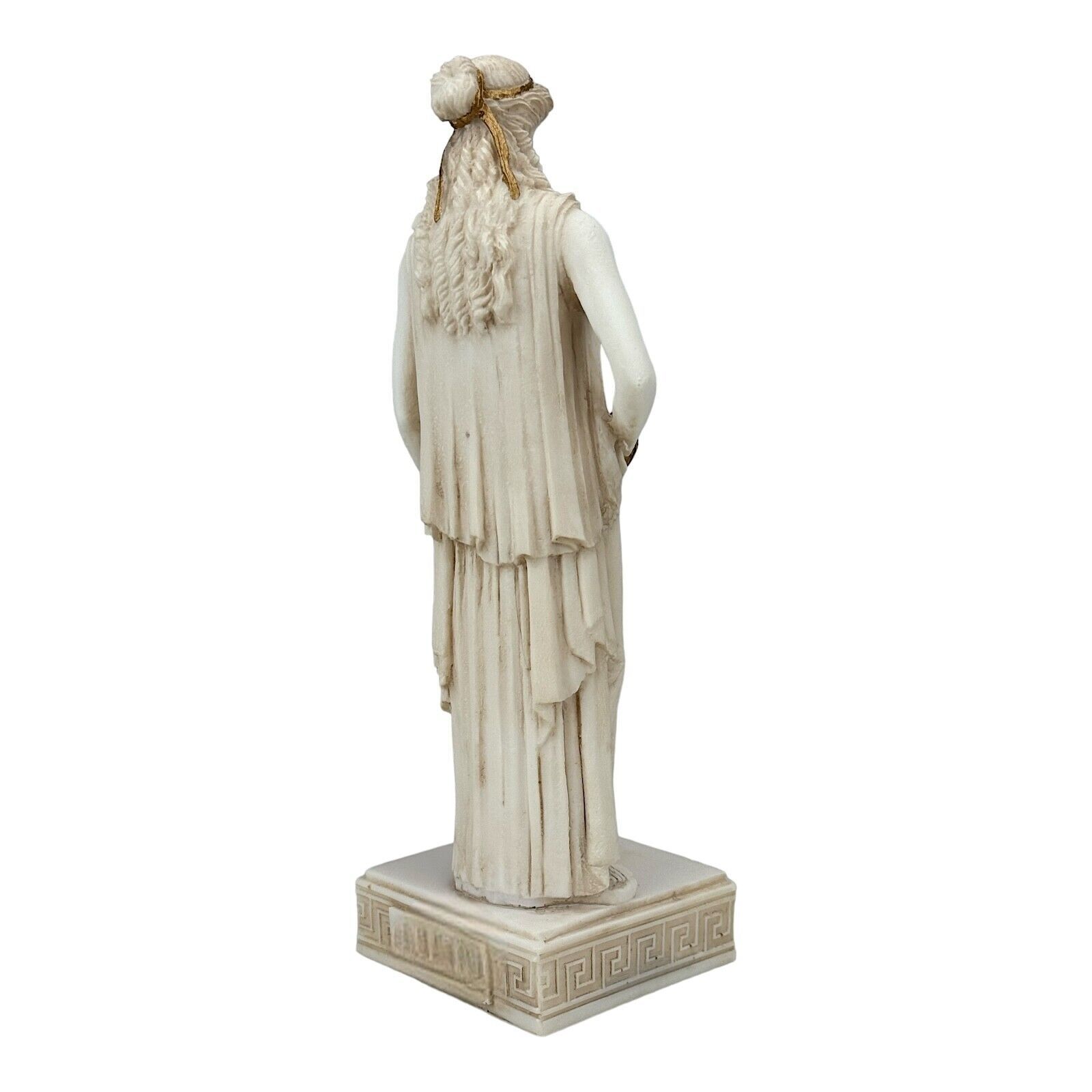 Hestia Vesta Statue Goddess of Home & Family Grey Patina Statue Sculpture Item image 6