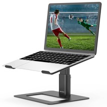 Laptop Stand, Ergonomic Aluminum Height Adjustable Computer Stand Laptop Holder  - £44.22 GBP
