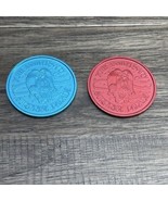 Walt Disney World Red Blue 20th Surprise Parade Roger Rabbit Coin Lot of... - $9.89