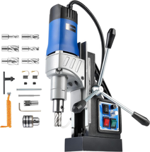 1550W Portable Magnetic Press with 2&quot; Boring Diameter, 0-580 Rpm Steples... - $529.39