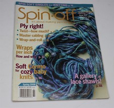 Spin Off Magazine It&#39;s About Making Yarn By Hand Spring 2008 - £10.52 GBP