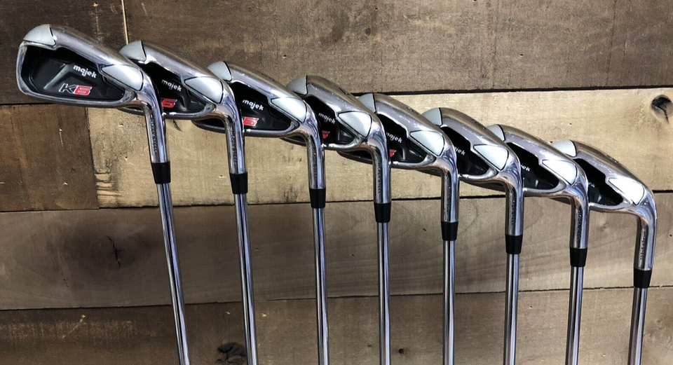 USED RH Mens Majek K6 Iron Set #4-SW Regular Flex Steel Shaft 126-1XXG - $293.96
