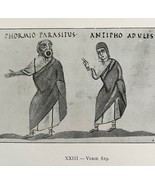 Phormio Of Terence Vatican Miniatures Print 1894 Victorian Verse 829 DWFF12 - $372.45 MXN