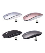 Anymob Mouse Rechargeable Wireless Silent Ultra Thin USB 2.4G Optical - $24.50