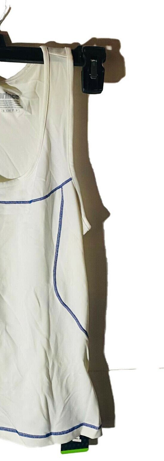 Prince Mujer Match Espalda de Nadador Tenis Camiseta Tirantes Pequeño - Blanco Item image 6