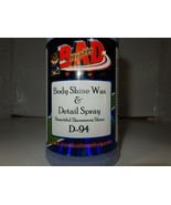 Bad  Monkey 1 Qt Detail Spray Body Shine Wax Clay Bar Lubricant Bubble G... - $50.45 CAD