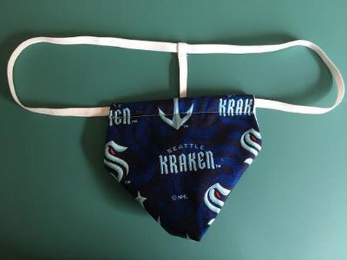 New Sexy Mens SEATTLE KRAKEN NHL Hockey Gstring Thong Male Lingerie Unde... - $19.99