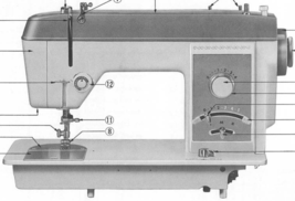 Domestic 915 manual sewing machine instruction Enlarged Hard Copy - £10.20 GBP