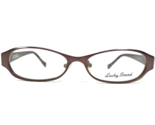 Lucky Brand Eyeglasses Frames MCKENZIE MATTE BROWN Oval Full Rim 52-15-125 - £22.38 GBP