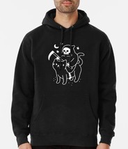 Death Rides A Black Cat  Black Hoodie - $37.99+