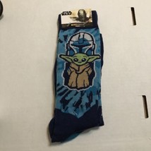 Star Wars The Mandalorian 2-Pack Crew Socks- Fits Shoe Size 6-12/New - €9,67 EUR