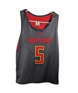 Maryland Terps Lacrosse Jersey Tank Top Womens Size Small Red Black 5 Te... - $54.20 CAD