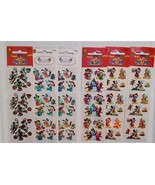 Vintage Sandylion Mickey&#39;s Stuff for Kids Prismatic Winter 7pc Sticker D... - $39.60