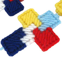 6 Autism Awareness Cross bookmark ornaments - £18.76 GBP