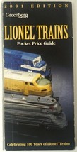 Greenberg&#39;s Guide To Lionel Trains Pocket Price Guide Booklet 1901-2001 ... - $3.00