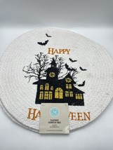 Martha Steward Happy Halloween 100% Cotton Set of 2 - 15&quot; Placemats B62 - £14.63 GBP