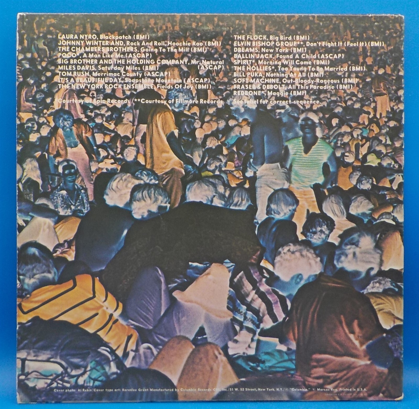 Johnny Winter, Chamber Bros, Big Brother, Redbone LP "Different Strokes" BX9 Item image 2