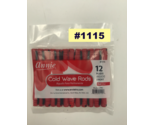 ANNIE COLD WAVE RODS 12 COUNT RED SHORT #1115 FOR REALLY TIGHT AND SHORT... - £0.78 GBP