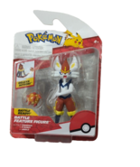 NEW Jazwares Pokémon Cinderace Liberlo 5&quot; Deluxe Action Figure 2023 Offi... - $186.63 MXN