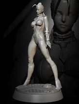 1/24 Resin Model Kit Beautiful Girl Universal Soldier Fighter Unpainted - £16.54 GBP