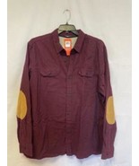 MSRP $60 Dockers Men&#39;s Alpha All Seasons Tech Flannel Chestnut Red Size XL - €30,74 EUR