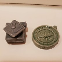 Wade Whimsies Collectible Figurines, Set of 2: Graduation Cap & Compass image 2