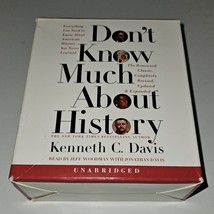 Don&#39;t Know Much About History Audiobook Book 19 CDs Unabridged Kenneth C... - £7.71 GBP