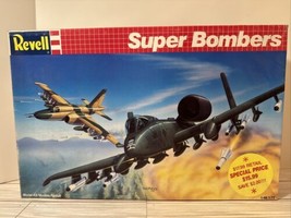 Revell Super Bombers Model Kit 2 Planes A-10 Thunderbolt & Su-25 Frogfoot 1989 - $55.74