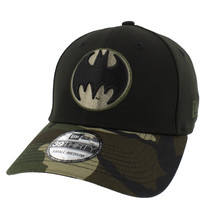 Batman Salute To Service New Era 39Thirty Hat Green - £35.13 GBP