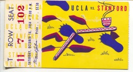 UCLA vs Stanford NCAA Football Game Ticket Stub-Rose Bowl-seat #102-VG/FN - £29.54 GBP