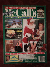 McCALLs Magazine December 1987 Christmas Holiday Specials Pat Boone William Wise - £7.76 GBP