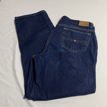 Tommy Hilfiger Straight Leg Dark Wash Jeans Size 18 - $437.46 MXN